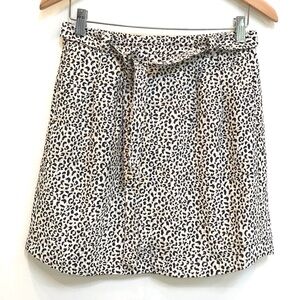 Ann Taylor Loft Animal Print Mini Skirt (XSP) NWT!